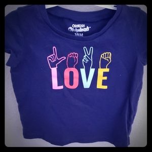 Girls OshKosh Originals Tshirt 18M